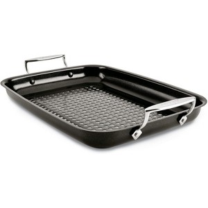 All-Clad Outdoor Nonstick Roaster Set 15x11 Inch - 1 of 4