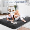 Giant Bean Bag Bed, Convertible Bean Bag Chair Bed from Beanbag to Floor Mattress, Foam Filled Large Couch Sofa Bed with Corduroy Cover - 2 of 4