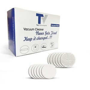 Topvacuumparts 12 Pack 23159 Mop Pads Compatible for Bissell 20399 23157 23159 Models Powered Hard Floor Mop, Compare to Part # 1611297 & 1611298 - 1 of 4