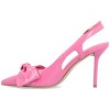 Journee Collection Womens Viera Mid Heel Pointed Toe Pumps - 2 of 4