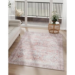 Unique Loom Timeless Abigail Floral Indoor Woven Area Rug - 1 of 4