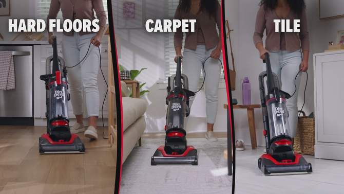 Dirt Devil Multi-Surface Reach+ Upright Vacuum UD76330, 2 of 8, play video