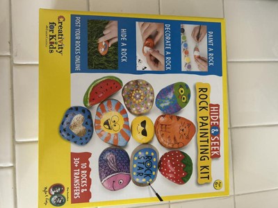 Holiday Hide And Seek Rock Painting Kit - Faber-Castell