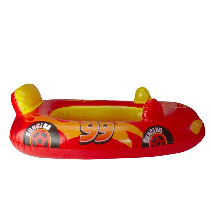 Pool Central 34" Red Children's Race Car Swimming Pool Float, 3 of 6