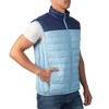 Alpine Swiss Clark Mens Puffer Vest Down Alternative Water Resistant Packable Outerwear Zip Up Pockets Warm Versatile Layer - 4 of 4