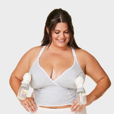 Bravado Designs Dove Heather Nursing Bra Original Nursing Bra (Gently Used  - Size Small ) - Motherhood Closet - Maternity Consignment