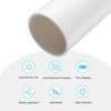 Unique Bargains Water Plumb Cable Sleeve PVC Rigid Round Pipes 9" Length - 3 of 3