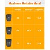 Graphite Furnace Crucible 6KG-13.2lbs, Foundry Furnace for Metal Melting Forging and Casting, Resisting Temperature 2100℃(3812°F) - 2 of 4