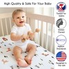 Sweet Jojo Designs Boy, Girl, Unisex/Gender Neutral Fitted Crib Sheets Set Woodland Animal Pals Green, Beige, Brown & Orange 2pc - 3 of 4