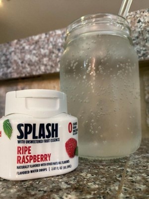 Ninja Thirsti Splash Unsweetened Ripe Raspberry Flavored Water