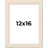 PosterPalooza | 12x16 Wide Barnwood Picture Frame, UV Acrylic, 6 Finishes - Grey, Brown, White, and Black - 2 of 4