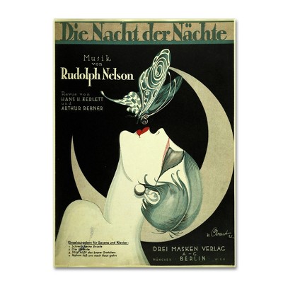 " Art Deco Music Sheet " by Vintage Apple Collection