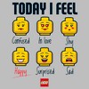 Women's LEGO Today I Feel Expressions T-Shirt - 2 of 4