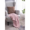 NicBex 50x60" Cotton Throw Blanket,Soft Bed Blanket with Tassels for Bedroom,2 Pack - 3 of 4