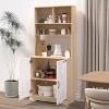 Bella Depot 70.87''H Kitchen Pantry Cabinet with 2 Doors - 3 of 4