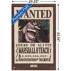 Trends International One Piece - Black Beard Wanted Poster Framed Wall Poster Prints - 3 of 4