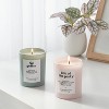 2pk Gift Set Glass Life of the Party and Go Getter Jar Candle 4oz - Room Essentials™ - 2 of 3