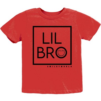 The Juniper Shop SmileyWorld Lil Bro Square Youth Short Sleeve Tee