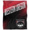 Western Oregon University Fan Zone Silky Touch Super Soft Throw Blanket 50x60 - 2 of 4