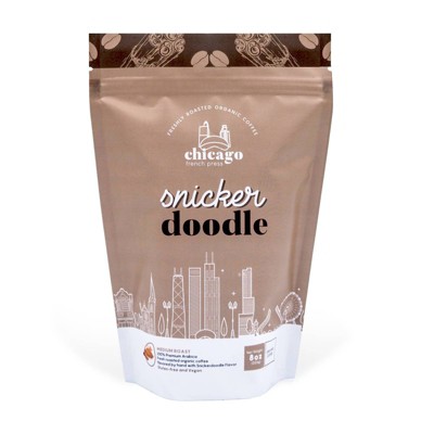 Chicago French Press  Snicker Doodle Medium Roast Coffee - 8oz