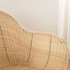South Shore Balka Rocking Accent Chair - Rattan - 3 of 4