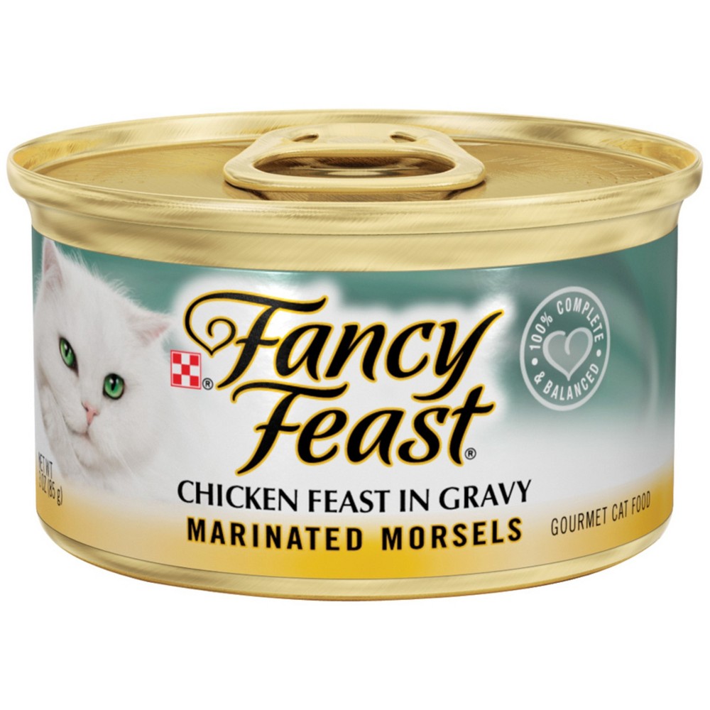 UPC 050000259007 product image for Purina Fancy Feast Marinated Morsels Chicken Feast in Gravy Wet Cat Food - 3oz c | upcitemdb.com