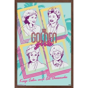 Trends International The Golden Girls - Group Framed Wall Poster Prints - 1 of 4