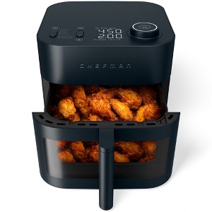 Chefman Crispinator 8-Quart Air Fryer with Powerful, Whisper-Quiet DC Motor & 450°F Max Temp - 1 of 4