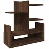 vidaXL Desk Organiser Brown Oak 19.3x7.9x20.7" Engineered wood - 2 of 4