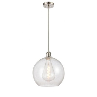 Athens - 1 Light Mini Pendant In Industrial Style-16.38 Inches Tall and 11.75 Inches Wide