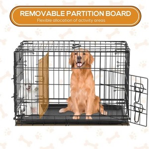 MyDepot Dog Cage with Divider and Leak-proof Tray - 1 of 4