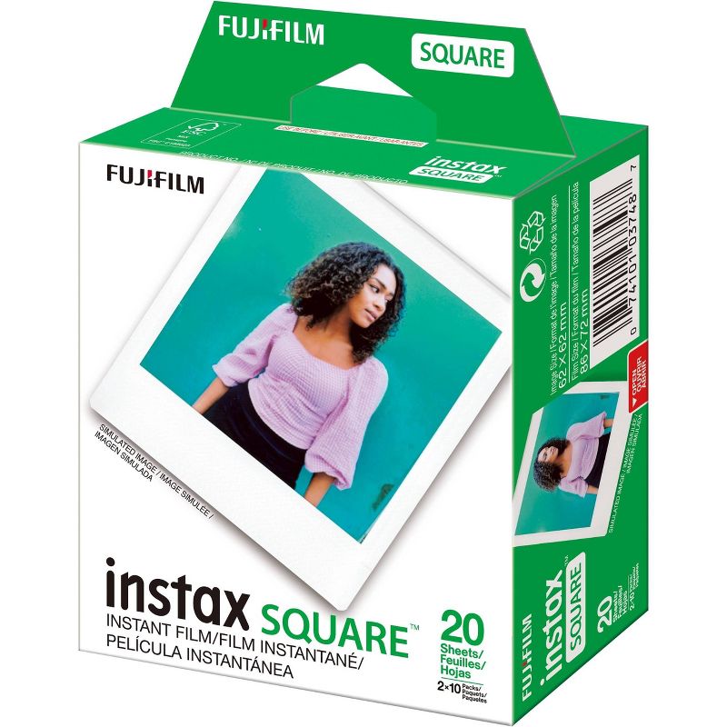 Fujifilm INSTAX SQUARE Instant Film Twin Pack, 3 of 6