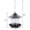 Twinkle Star Wild Bird Feeder Hexagon with Roof, Hanging Decoration for Garden Yard Outside - 4 of 4