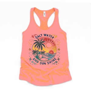 Simply Sage Market Salt Water And Sun Shine Circle Racerback Tank - 1 of 3