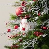 Glass Santa with Hot Cocoa Ornament (Set of 6) - 3 of 4