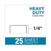 Rapid Staple Cartridge, 0.25" Leg, 0.5" Crown, Steel, 210/Cartridge, 5 Cartridges/Pack, 1,050/Pack - 4 of 4