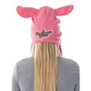 A Christmas Story Adult Deranged Easter Bunny Costume Laplander Beanie Cap Hat Pink - 2 of 4