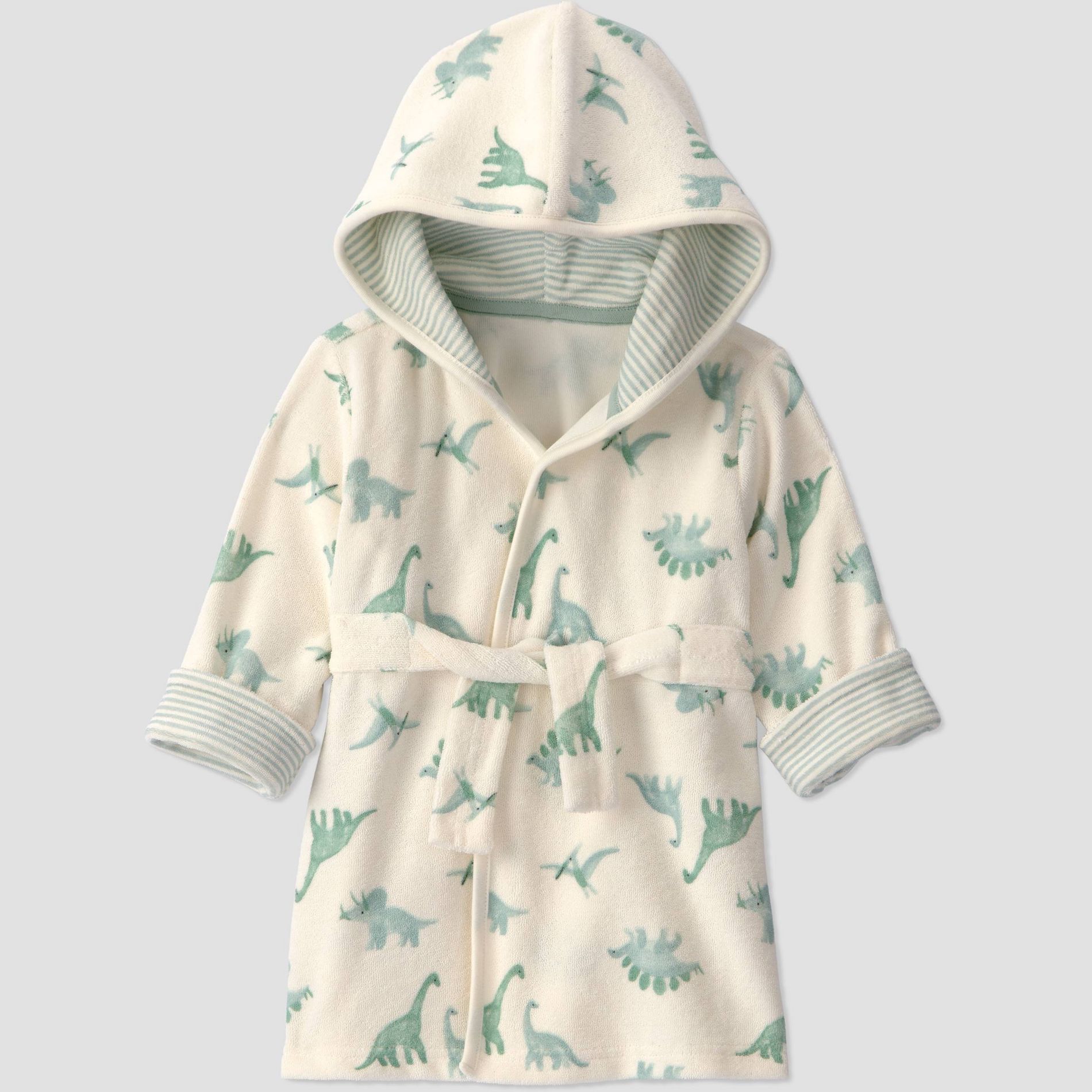 Carter's Just One You® Baby Bath Robe - Green Dino