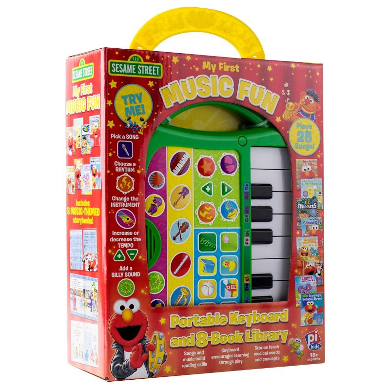 Pi Kids Sesame Street My First Music Fun Keyboard Composer &#38; 8-Book Library Boxed Set, 2 of 14