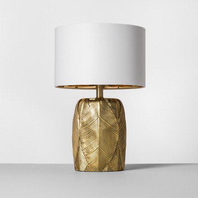 Leaf Table Lamp Gold (Includes LED Light Bulb)- Opalhouse™