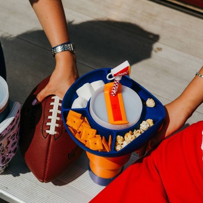 CharCharms 40oz Snack Tray Tailgate (2 pack)