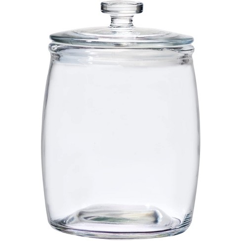 Amici Home Easton Square Glass Canister -192 Ounce Large Food