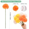 Unique Bargains Artificial Chrysanthemum Ball Flowers Real Touch 11 Inch 12 Pcs - 3 of 4