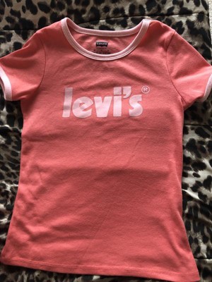 Levi's Girls' Batwing T-Shirt, Sizes 4-16, Girl's, Pink