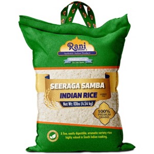 Seeraga Samba Indian Rice 160oz (10lbs) 4.54kg - Rani Brand Authentic Indian Products - 1 of 4