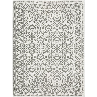Oriental Weavers Montecito 2062H Grey/ White Indoor Area Rug - 3'3" x 5'