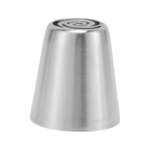 Unique Bargains Piping Tip 304 Stainless Steel Silver Tone 0.98"x1.46"x1.65" 1 Pcs - 1 of 3