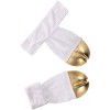 HalloweenCostumes.com One Size Fits Most  Unicorn Costume Back Gold Hooves, White/Brown - 4 of 4