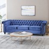 Christopher Knight Home Parkhurst 3 Seater Sofa with Nailhead Trim - 2 of 4