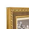 American Art Decor 14.75"x16.75" Ornate Framed Roses and Liles Canvas Print by Henri Fantin-Latour - 3 of 4